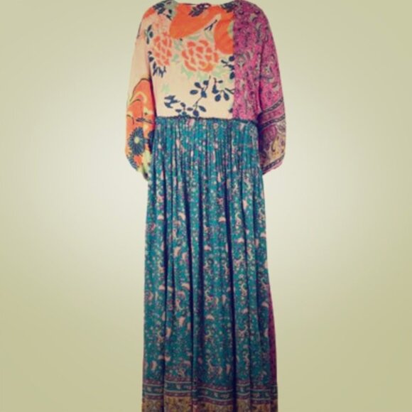 NWT Free People What You Want Maxi Dress Sz Large - Picture 6 of 12